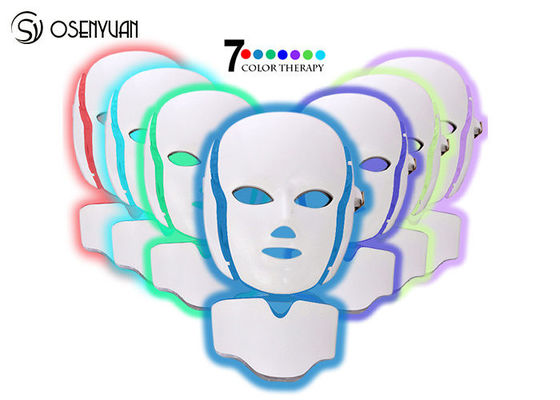 China 7 kleuren van het LEIDENE de Lichte van het het Maskerkuuroord Therapiegezicht Gezichtsverjonging/Antioogrimpels fabriek