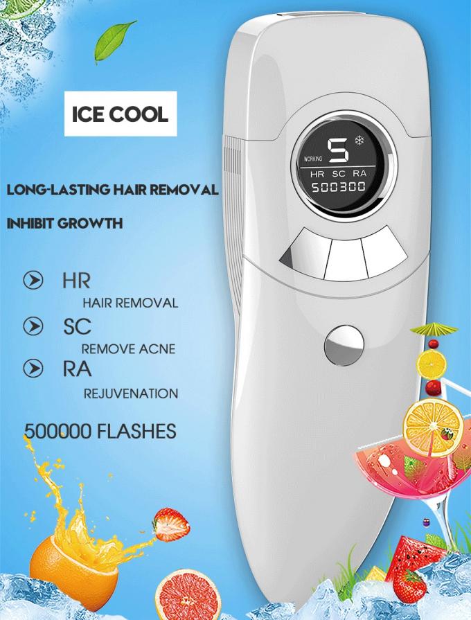 Het permanente IPL Gebruik van het de Laser Volledige Lichaam van ijs van Epilator van de Haarverwijdering Ontharende Koele