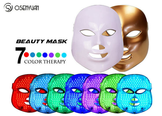 China Van het LEIDENE van de strijdacne Licht Masker Therapiegezicht 7 Verjonging van de Kleuren de Foton Geleide Huid verdeler